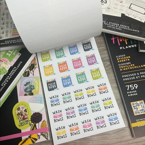 Bundle of The Happy Planner Sticker Books - Picture 5 of 7
